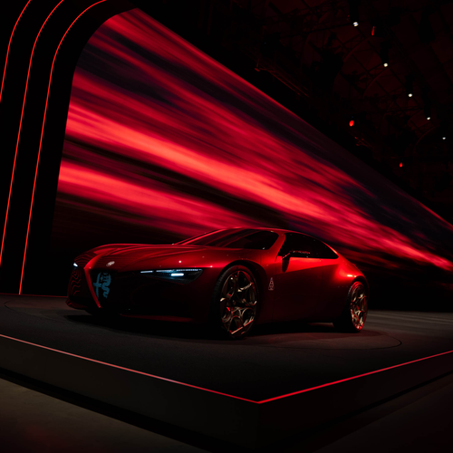 2026 Alfa Romeo Cuorerosso Concept Front View
